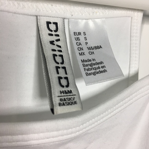 White Halter Top, H&M - Picture 2 of 2